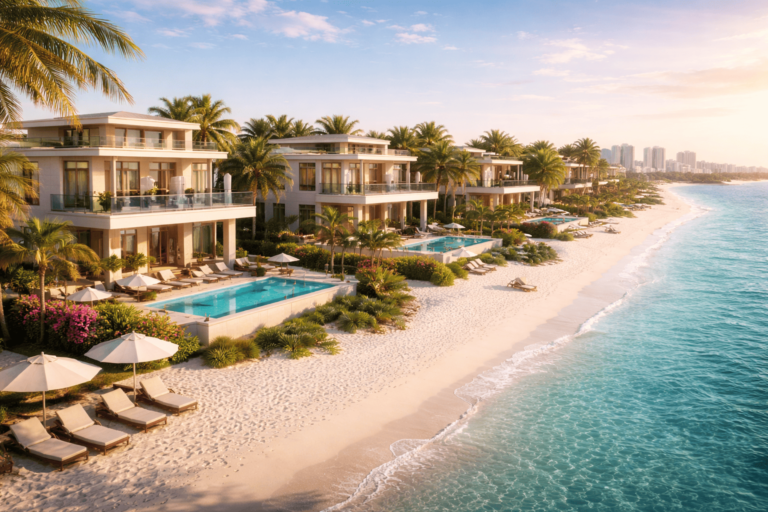 Dubai and Abu Dhabi skyline comparison